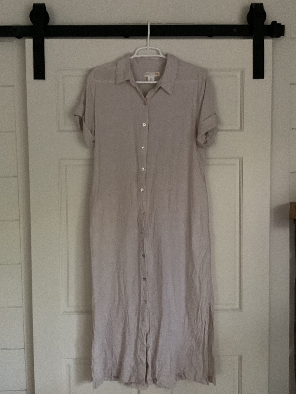 C & C California 100% Linen Shirtdress